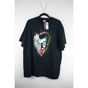 ShirtPunch Joker Ha Ha Graphic T Shirt Black XL NWT Gildan Heavy Cotton